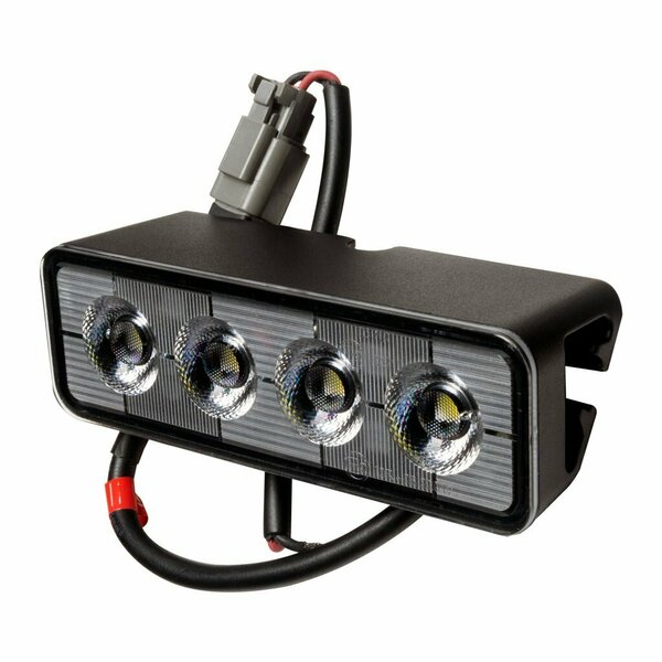 Oracle Light 4 LED Lights Black Rectangular Housing Clear Lens Flood Beam 12 To 24 Volt 6 Watt 2916-001